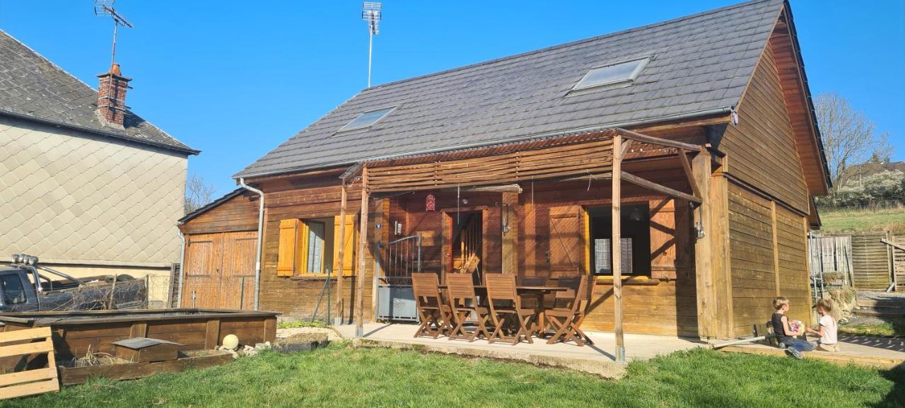 Chalet Antlana Maison Chaleureuse Signy-lʼAbbaye المظهر الخارجي الصورة